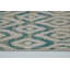 Tapis géométrique blanc / bleu Doop-24782069