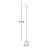Voleta 70" LED Torchiere Floor Lamp With Remote Control