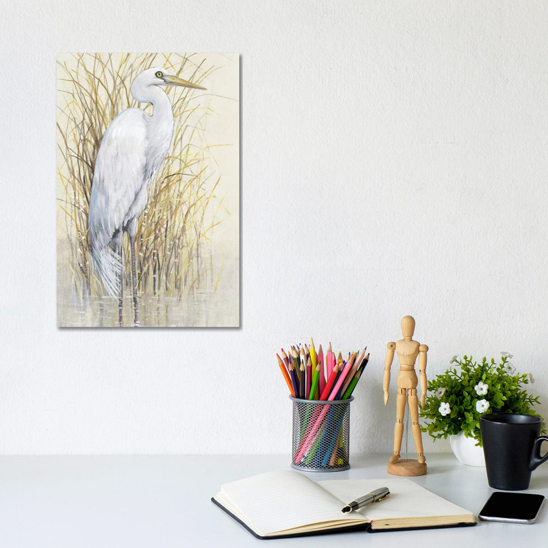 Wading I by Tim OToole - Wrapped Canvas Painting, 20.32 cm H x 30.48 cm W
