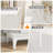 6 Drawer 54" W  Modern Fluted Dresser-1335578536