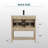 Wilce Meltiva Single Sink Bathroom Vanity With Solid Surface Composite Top-1382869770-1402696346