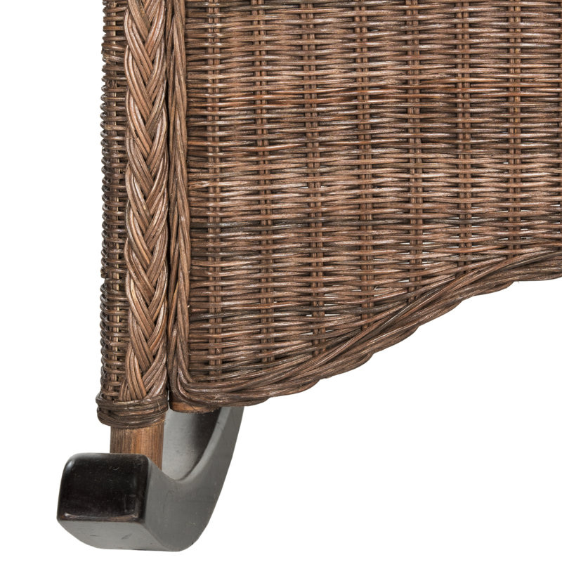 Chaise berçante Rollegem, Brun