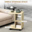 35cm W Manufactured Wood Bedside Table-1393985856
