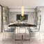 Chaise d'appoint Brashear en transparent
