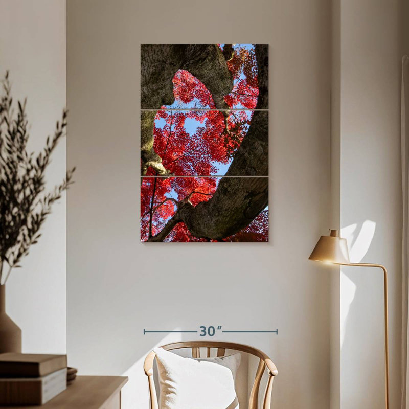 Harnek Under The Red Maple Tree, 57" H x 36" W