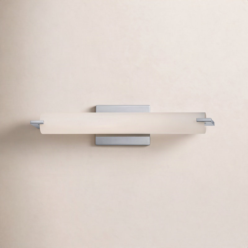Bradson Flush Mounted Sconce, Chrome, LED