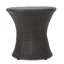 Table d'appoint en osier sans assemblage