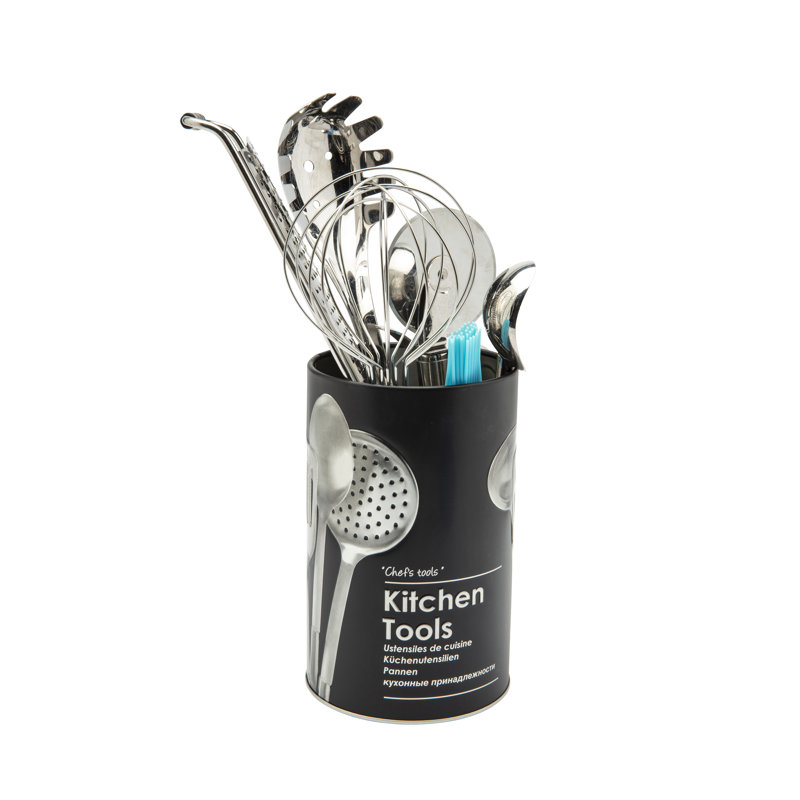 Metal Utensil Crock