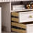 Cream style French solid wood TV cabinet-105844018