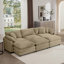Ensemble de canapé modulaire surdimensionné avec 3 repose-pieds, ensemble de canapé modulaire pour travailler comme canapé-lit, ensemble de canapé 6 pièces-1811976804