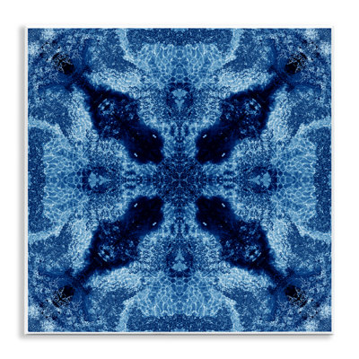 «Blue Mosaic Motif» par El Perkin