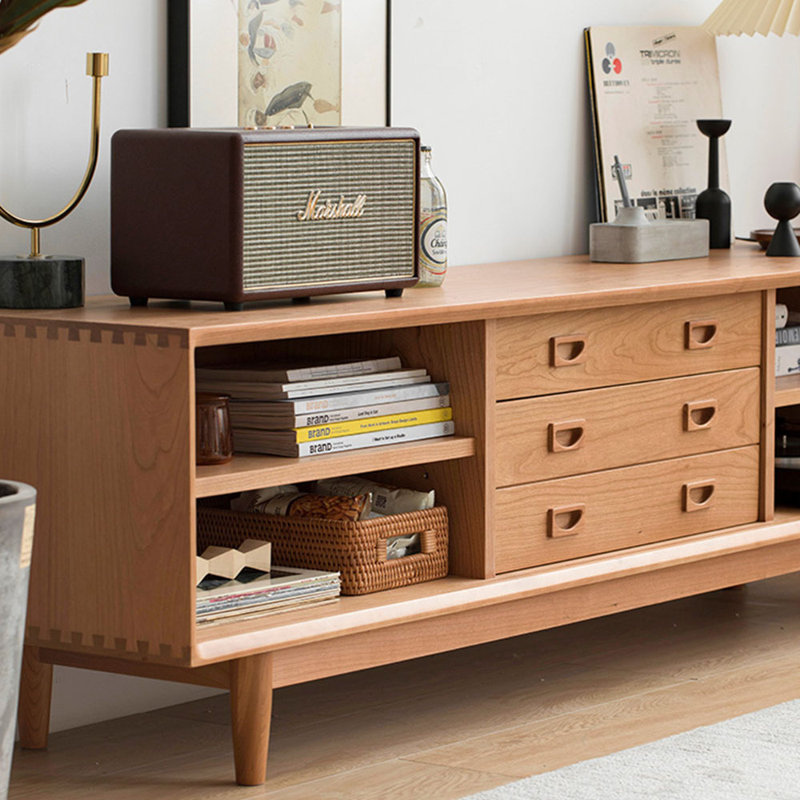Armoire audio-visuelle multifonctionnelle à tiroir de télévision