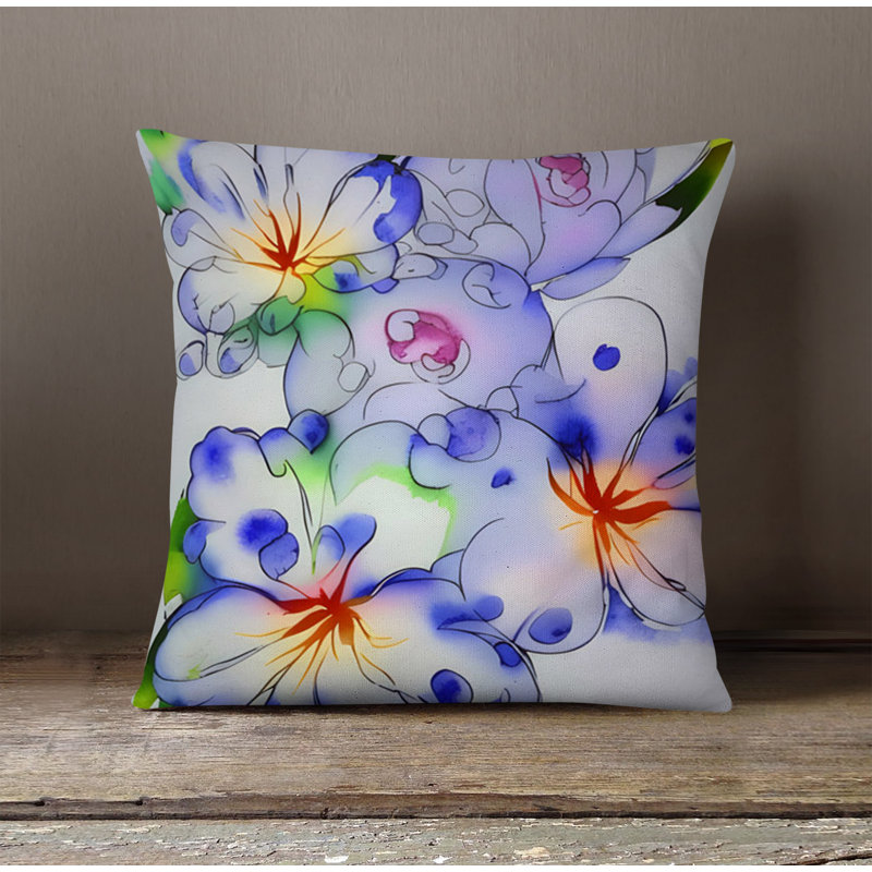 Throw Pillow, Pillow Cover Only - No Insert, 16"H x 16"W
