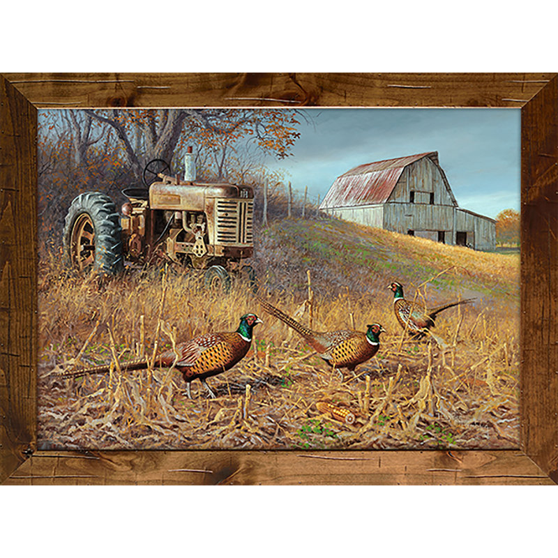 «Rocky Mountain Harvest Bouquet» par Hayden Lambson - reproduction de photo sur toile encadrée, H 25 po x l 35 po x P 1,5 po