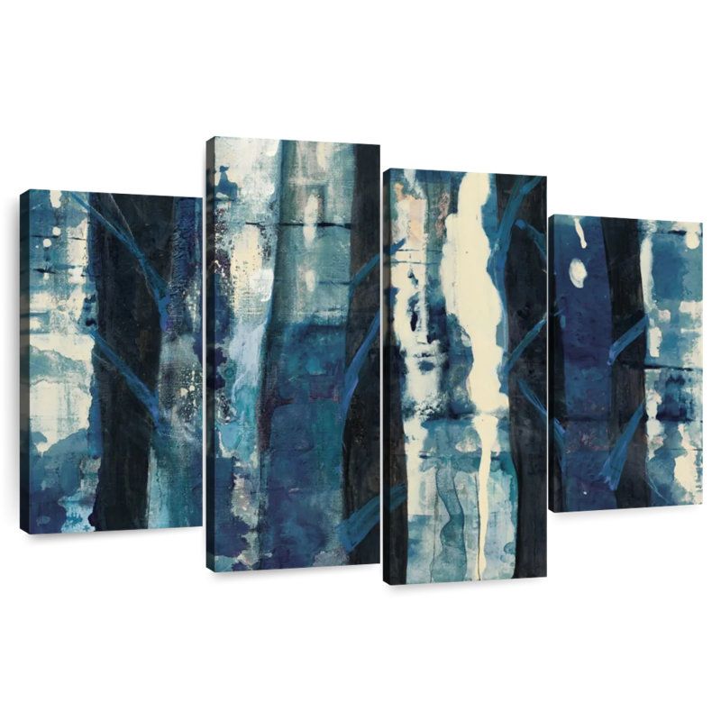 Harnek bois foncé indigo, H 27 po x l 43 po