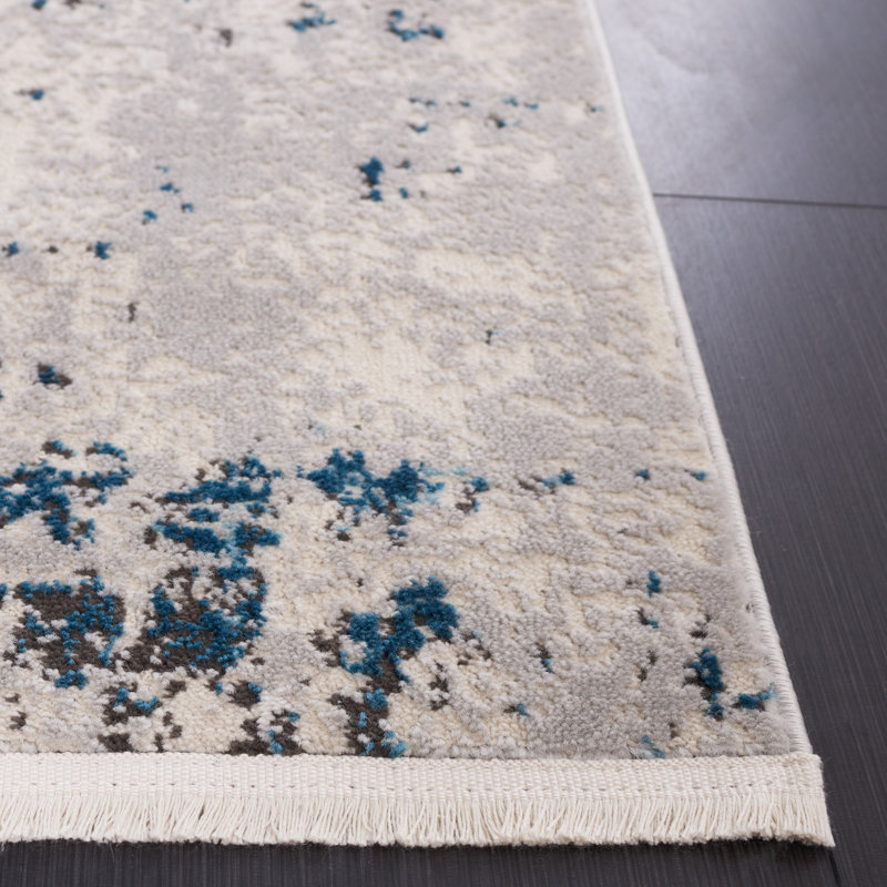 Shivan Performance Abstract Rug, Rectangle 3' x 5'