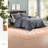 Cozy Cotton Bedding Sets, Blue Duvet With Classic Elegance For All-seasons