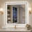 LED Rectangular Bathroom Mirror, Adjustable Light, Anti-fog Glass-30318879