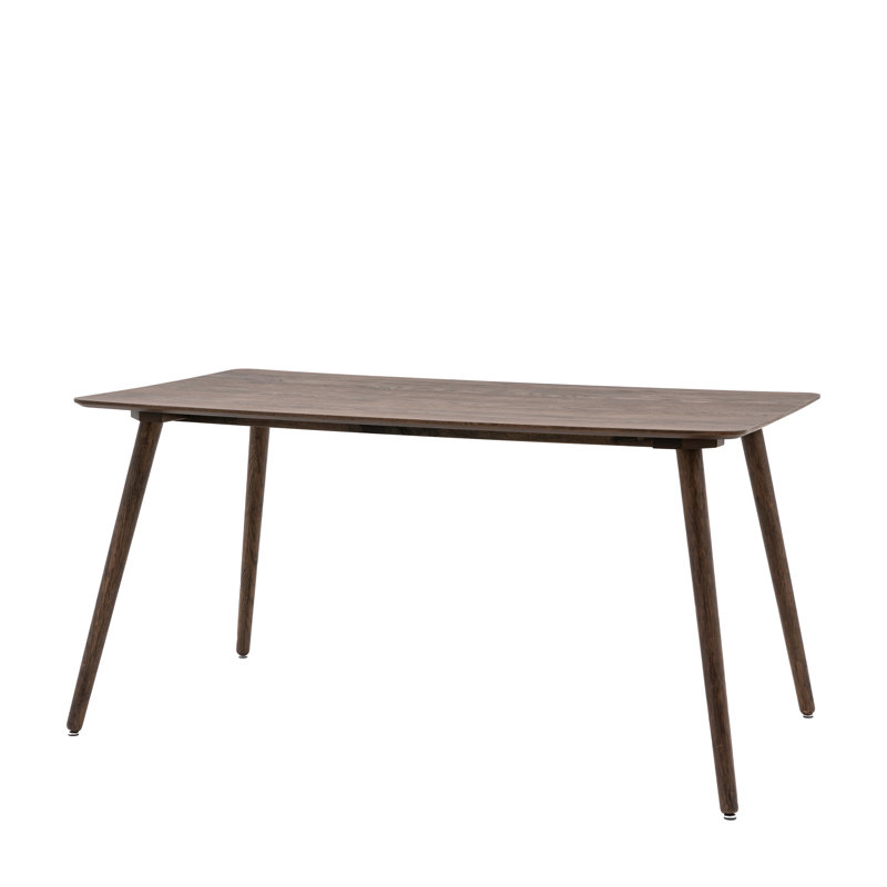 Stella Dining Table, Dark Wood