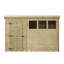 Shiplap Pent Wooden Shed-122103000