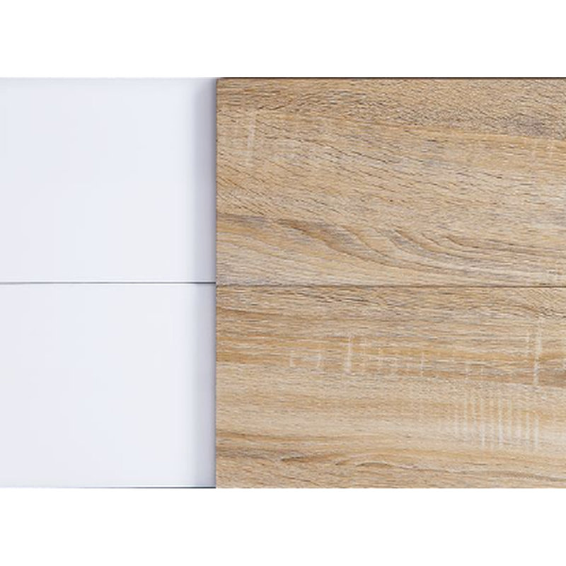 Table basse contemporaine contemporaine - Matériau et tiroirs