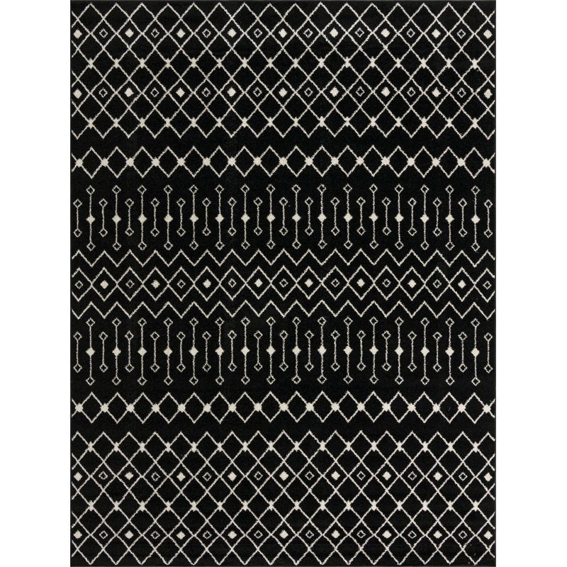 Geometric Indoor Rug, Rectangle 10' x 13'