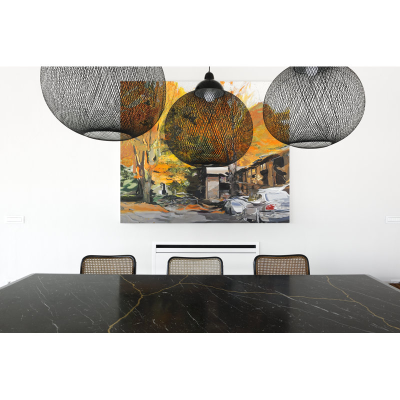 Non Random 1 - Light Pendant, Black, Small