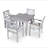 Square 5-Piece Dining Set