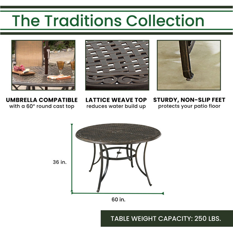 Carleton 4 - Person Patio Dining Set with Round Table , Cushions Included, Natural Oat