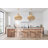 Beatrice Rattan Pendant Light - Natural Dome 1-Light Polished Handwoven Dimmable Light Fixture For Kitchen Island, Kitchen, Dining Room, Living Room, Bedroom or Hallway in Boho, Country, Farmhouse, Modern Farmhouse & Mid-Century Modern Style-1906182534