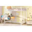Lit mezzanine double en métal (grand lit) - Aucun sommier nécessaire, robuste et amp; Durable!-1454925708