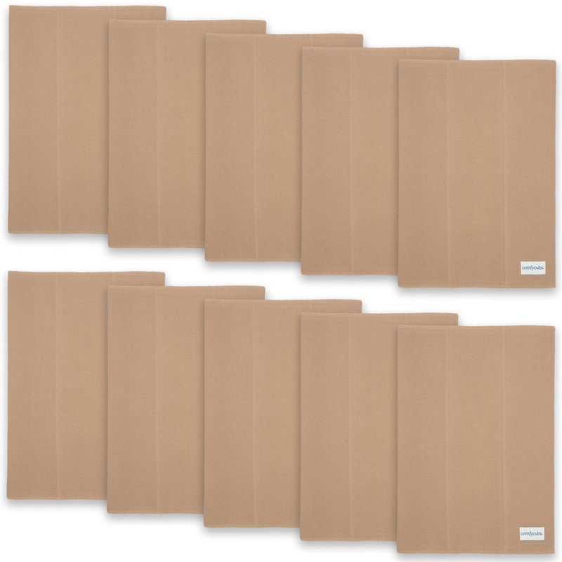 Cotton Burp Cloths 100% Cotton Bath Towels, Cedar