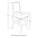 Tabouret de bar 28,75 po