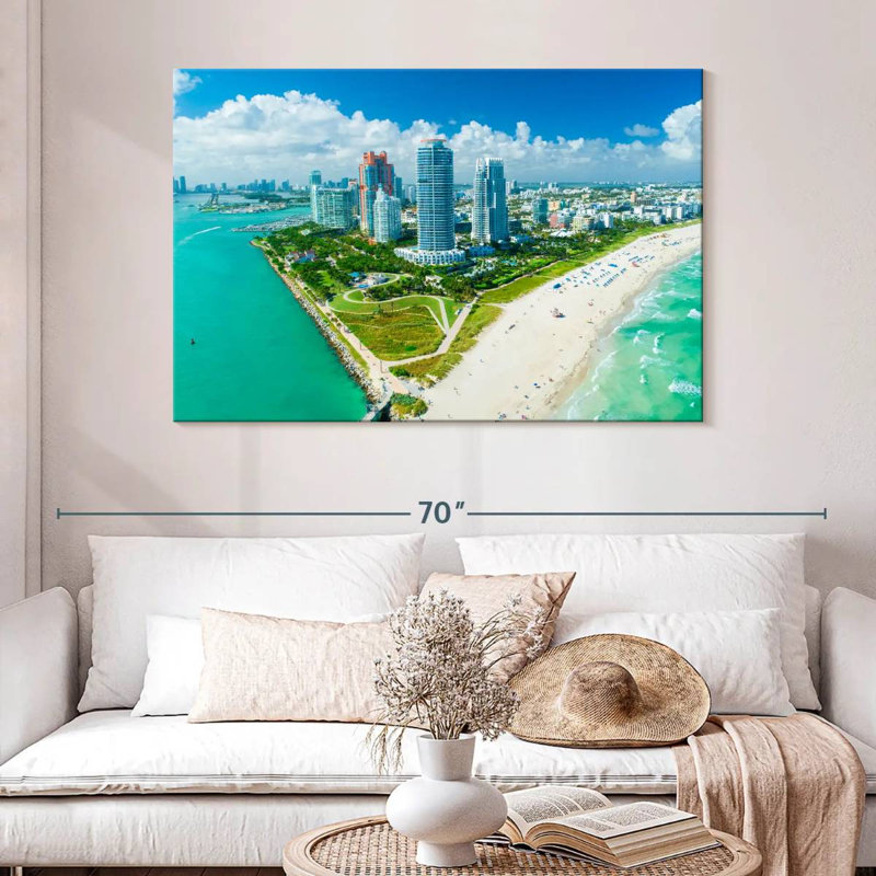 Nicci Urban Miami Coast, H 32 po x l 48 po