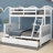 Janete Twin Over Full Bunk Bed with Built-In Ladder-2115284652