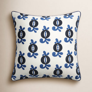 Cassie Embroidered Throw Pillow