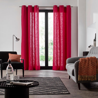 Bellevue Semi Sheer Single Curtain Panel