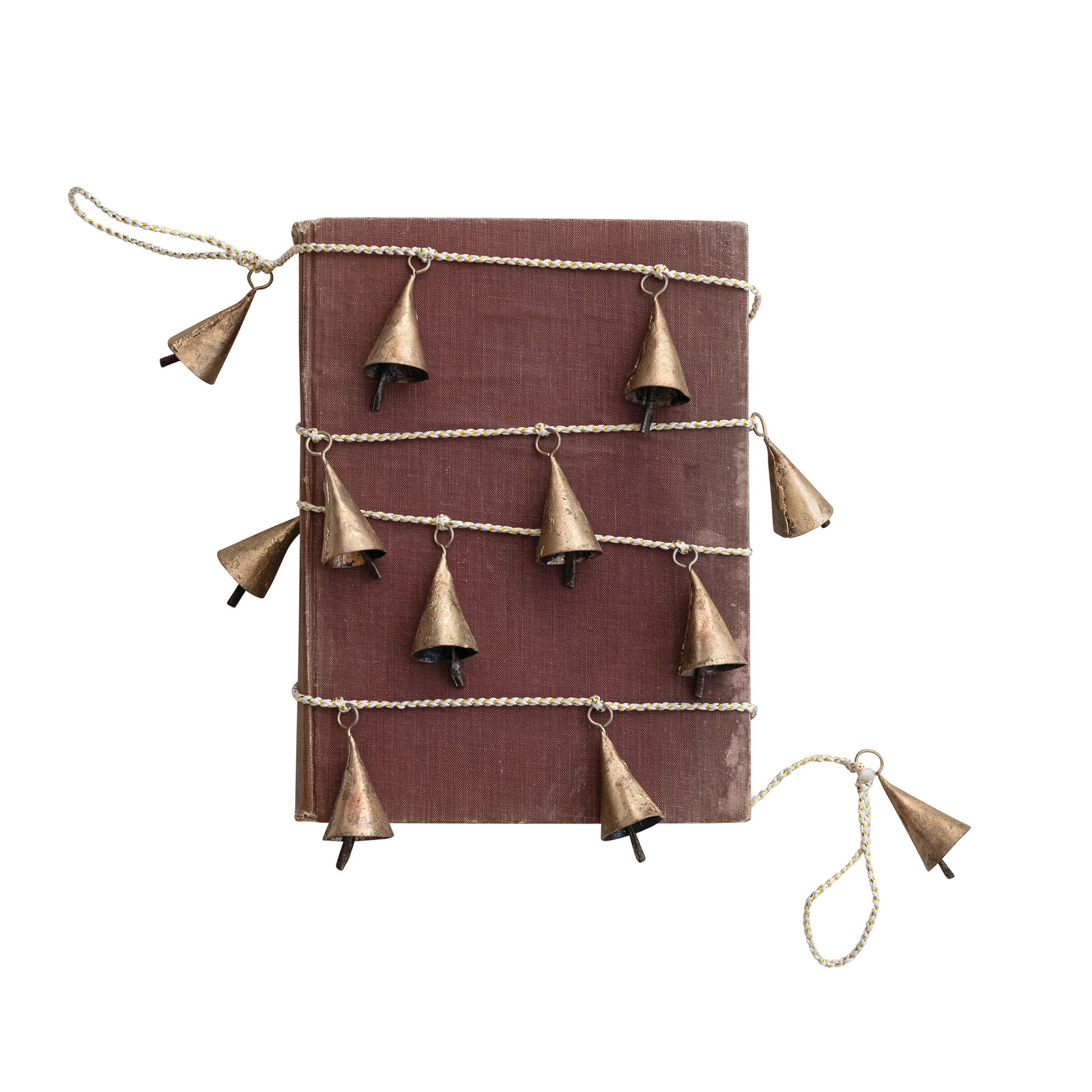 72" Metal Bell Christmas Garland