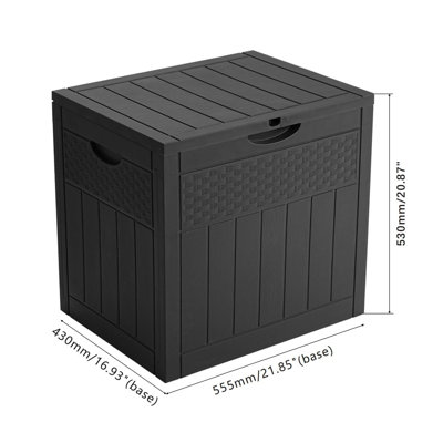 126L Waterproof Large Plastic Storage Box with a Padlock