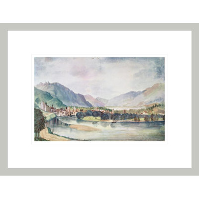 «View of Trente» par Albrecht Dürer, impression giclée sur cadre