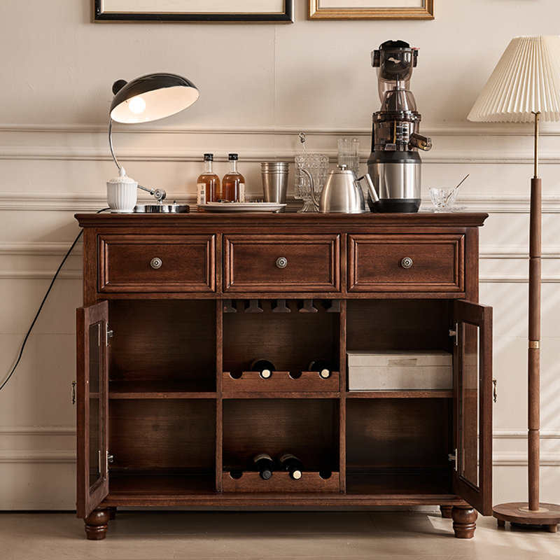 Walnut Solid Wood Sideboard