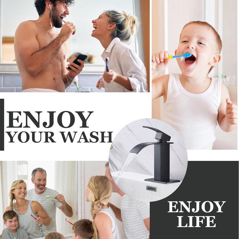 Vessel Sink Faucet Bathroom Faucet, Matte Black