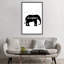Éléphant, art sur toile-52155628-52155636
