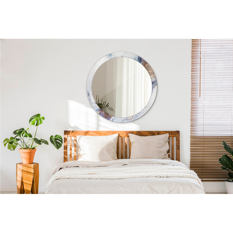 Huldar Glass Flat Wall Mirror