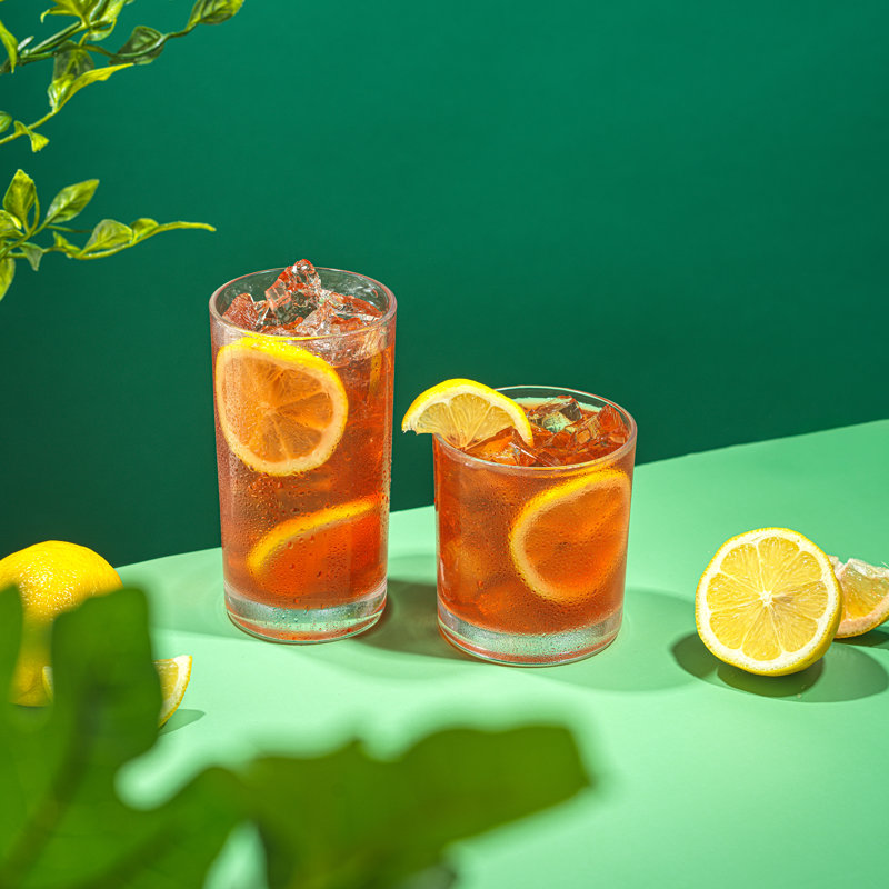 Alain Clear Glass 8-Piece Highball and Lowball Set