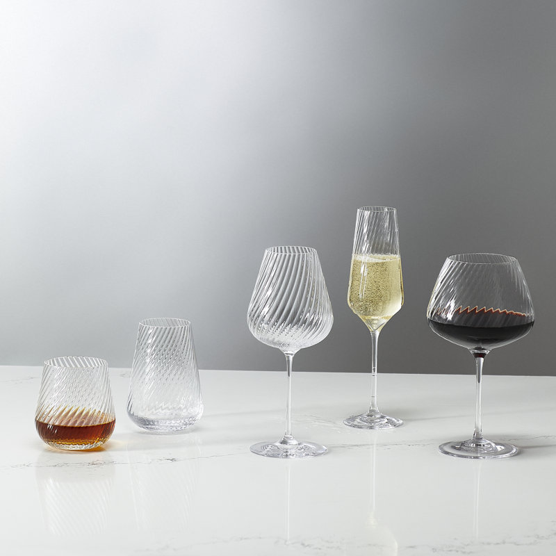 Vera Wang Swirl Flute, Set of 2