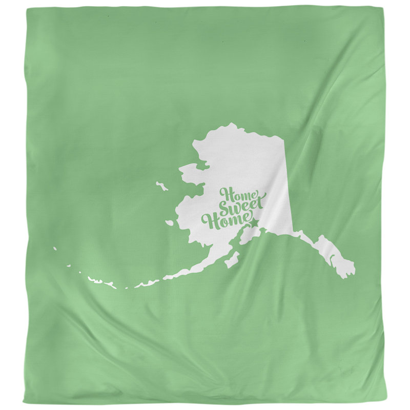 Housse de couette pour ancrage doux home, Housse de couette pour grand lit, Vert