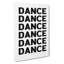 Dance Dance Dance - Wrapped Canvas-61883771