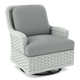Somerset Upholstered Swivel Accent Chair