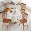 Ensemble de 4 chaises de cuisine confortables et de chaises de salle à manger